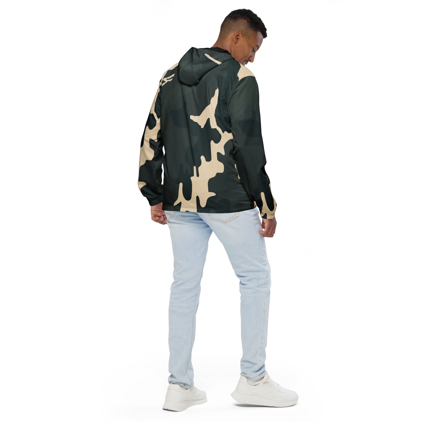 Camo Print Men’s windbreaker