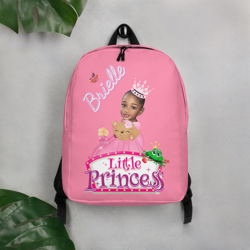 Little Princess Custom Minimalist Backpack
