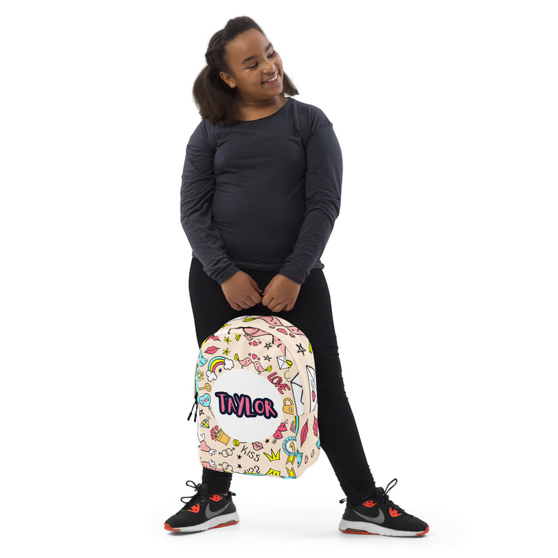Custom Love Minimalist Backpack