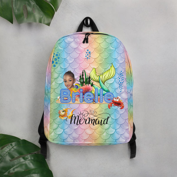Mermaid Minimalist Backpack