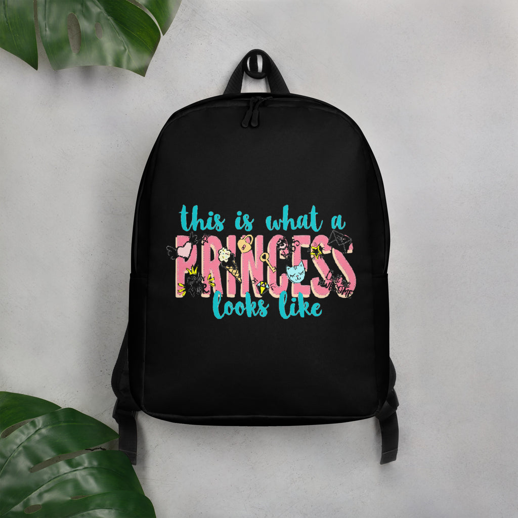 This is what a Princess looks like Minimalist Backpack