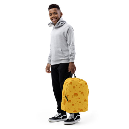 Cheese Print Minimalist Backpack