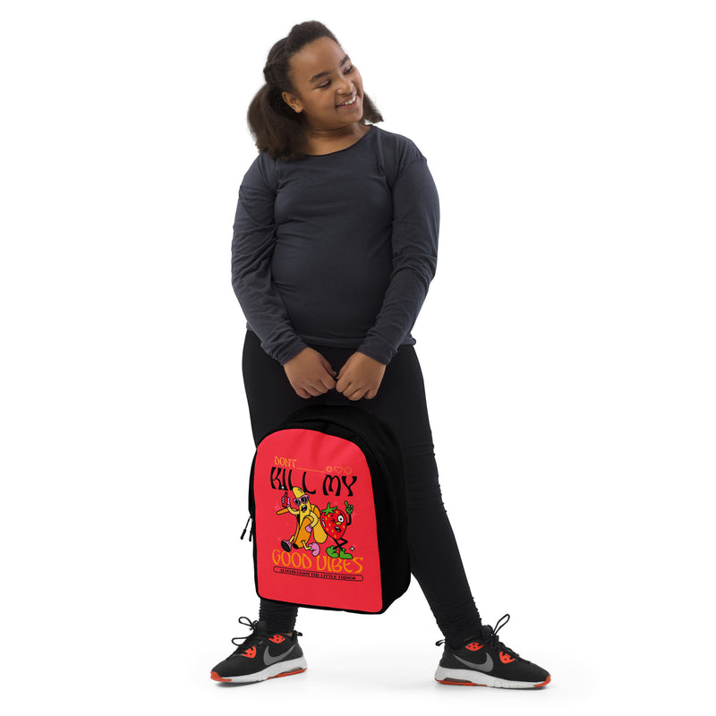 Don't Kill My Good Vibes Minimalist Backpack