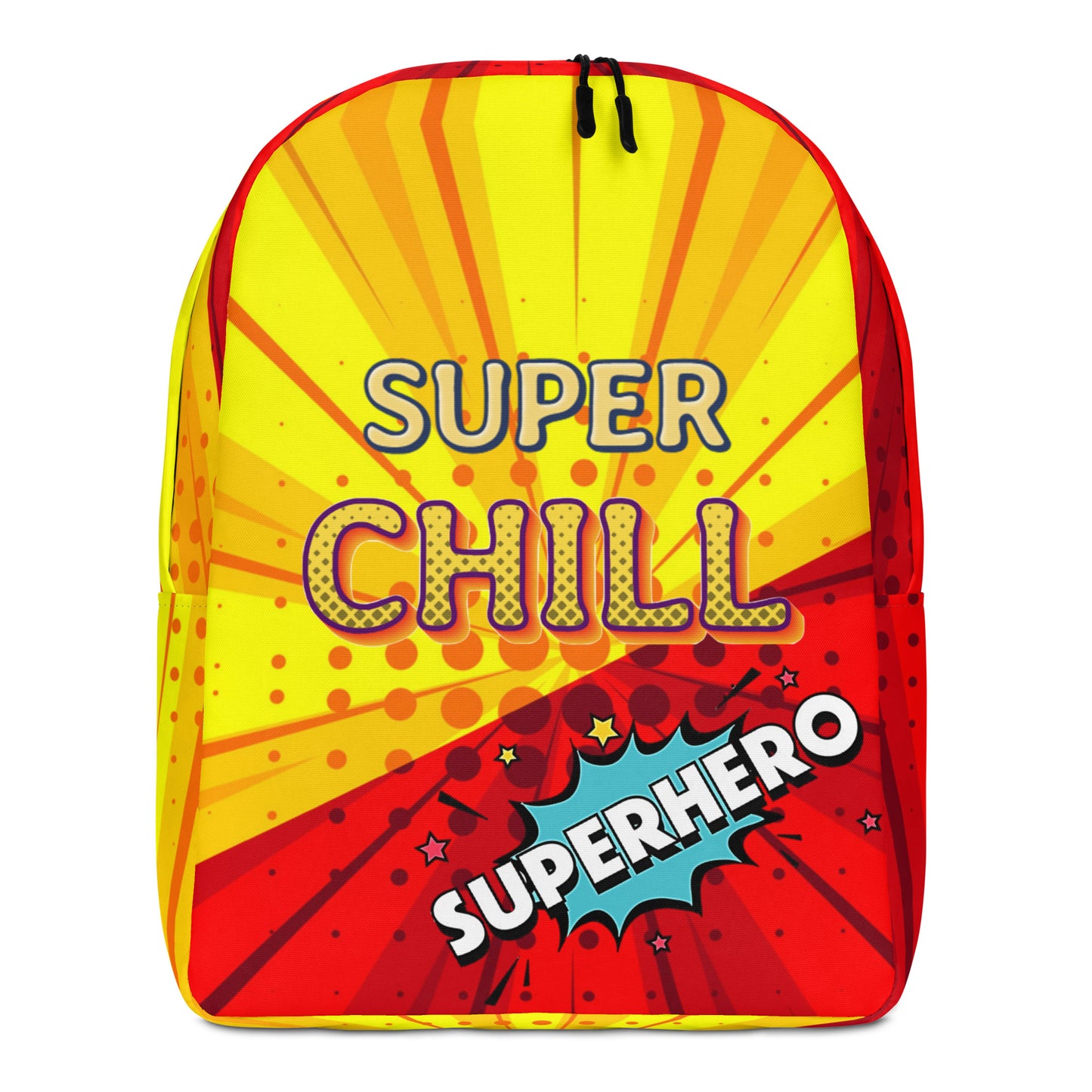 Super Chill Superhero Minimalist Backpack