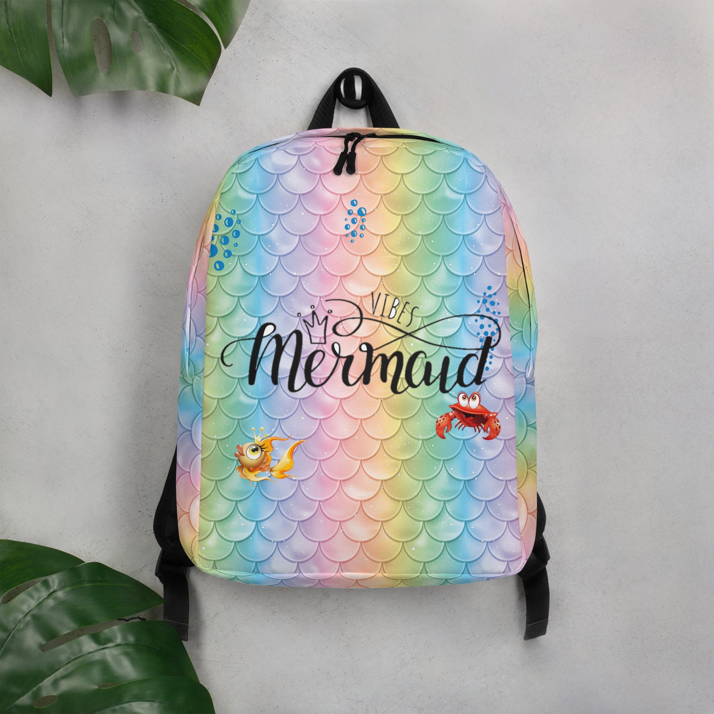 Mermaid Minimalist Backpack