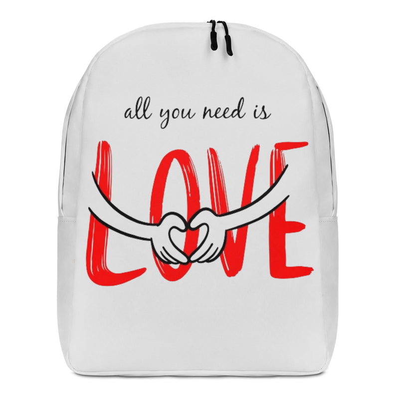 All You Need Is Love Minimalist Backpack