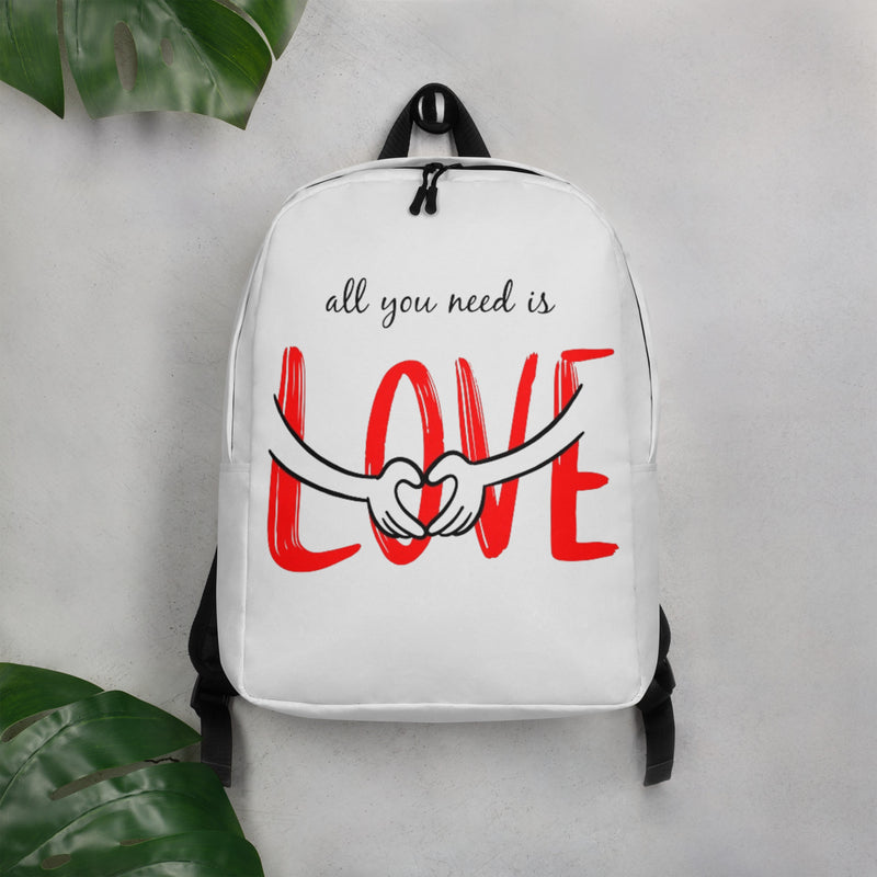 All You Need Is Love Minimalist Backpack