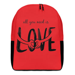 All You Need is Love Minimalist Backpack