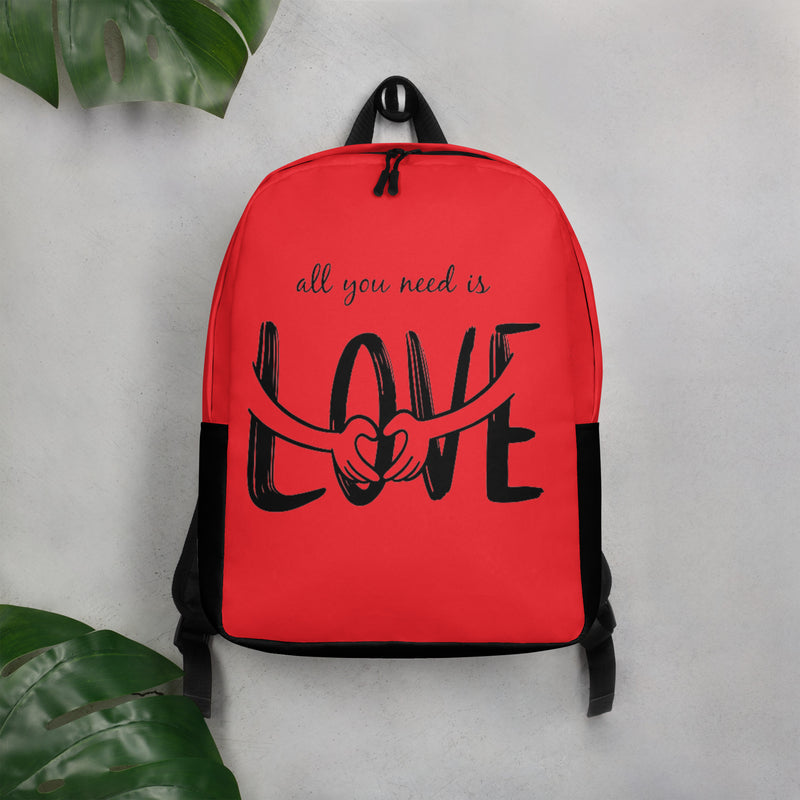 All You Need is Love Minimalist Backpack