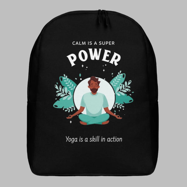 Yoga is a Skill Minimalist Backpack