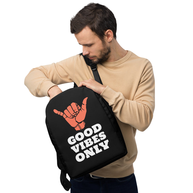 Good Vibes Minimalist Backpack