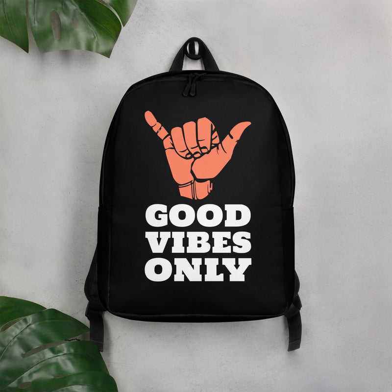 Good Vibes Minimalist Backpack