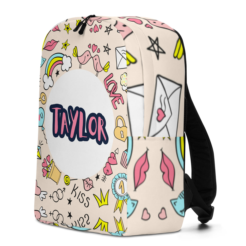 Custom Love Minimalist Backpack