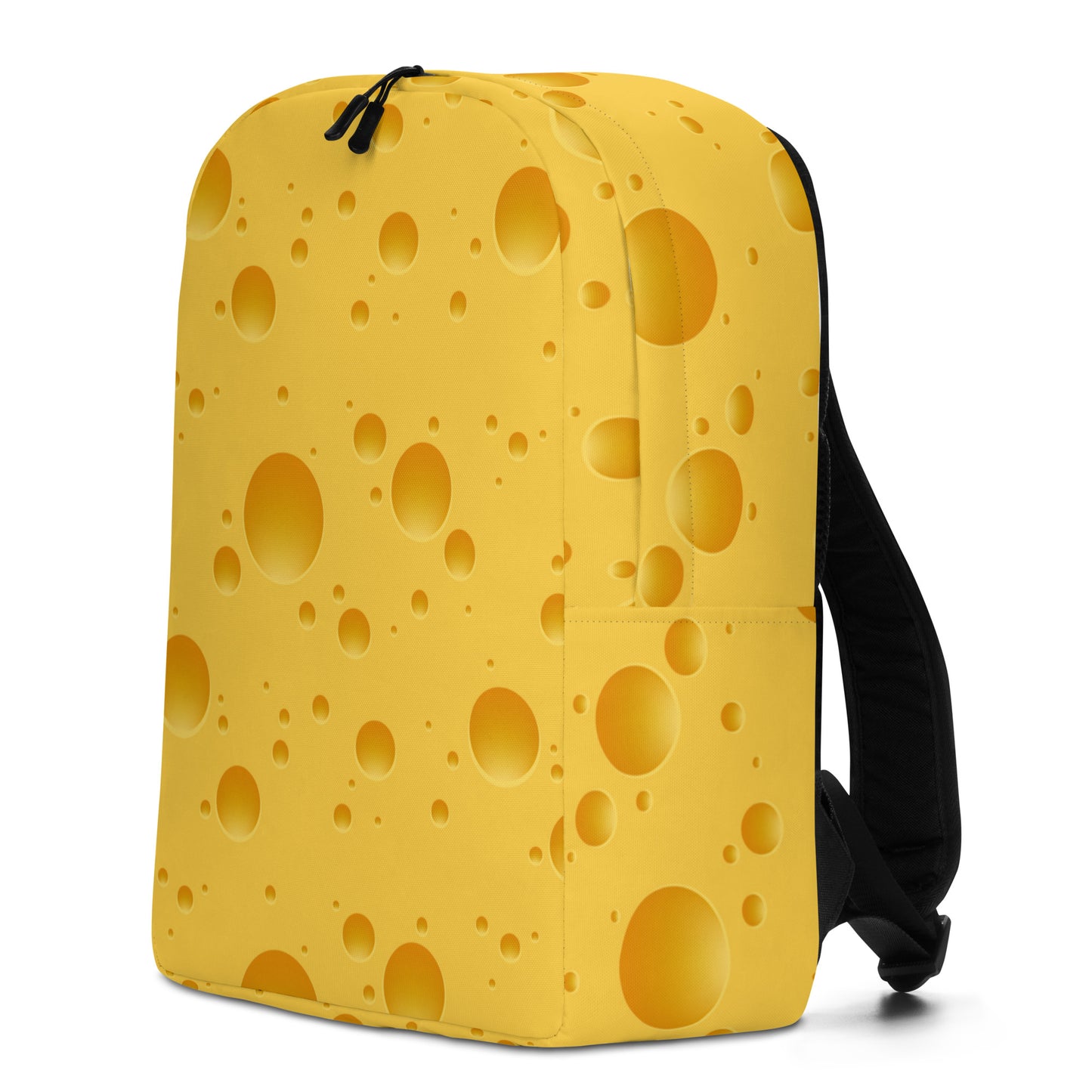 Cheese Print Minimalist Backpack