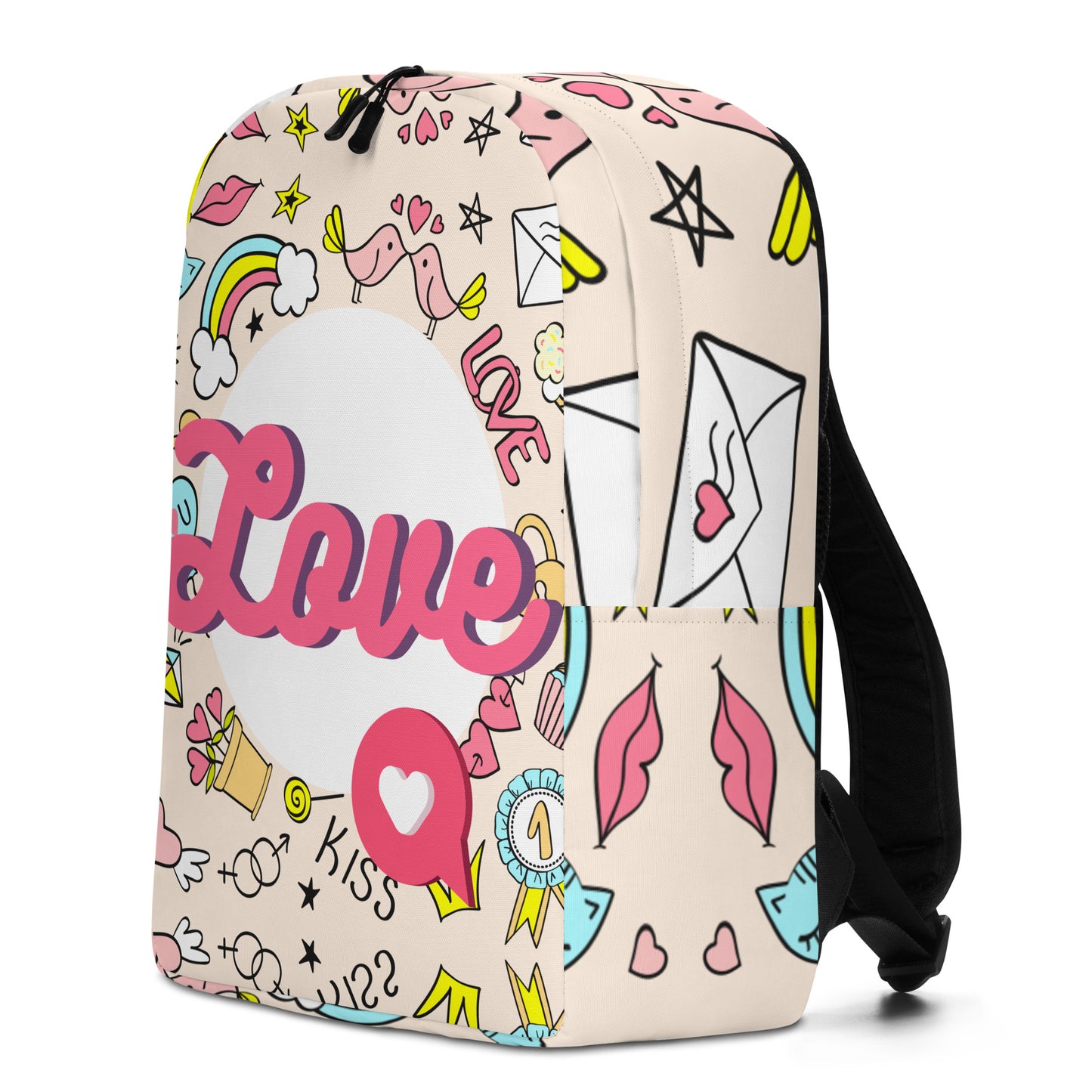 Custom Love Minimalist Backpack