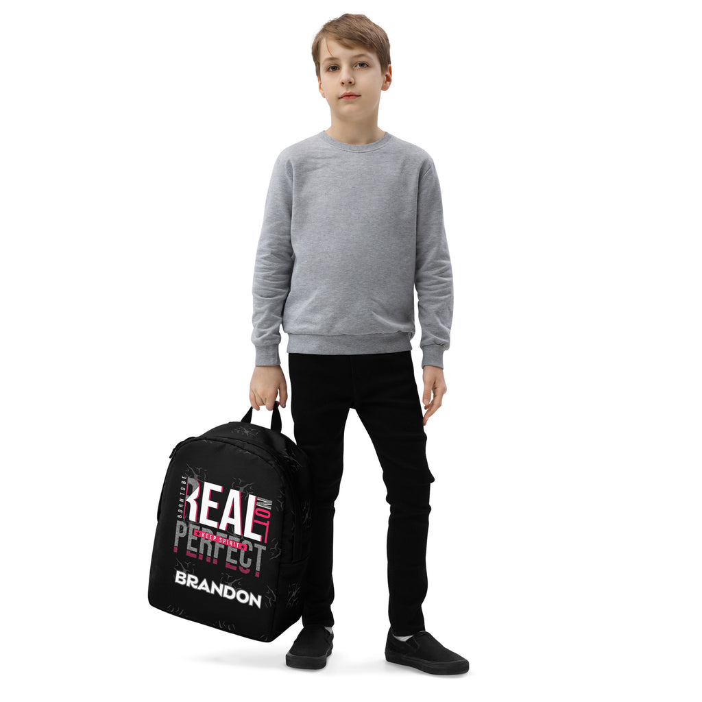 Born to be Real Minimalist Backpack