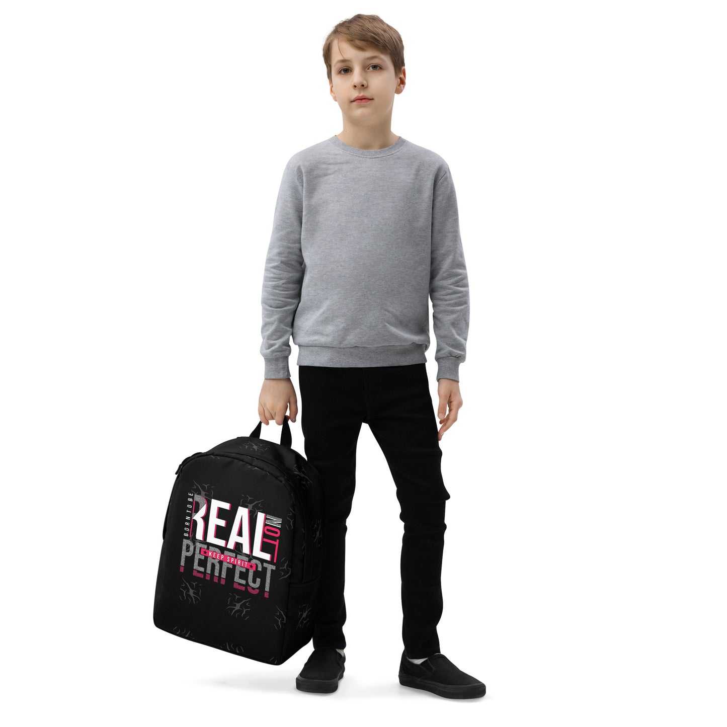 Born to be Real Minimalist Backpack