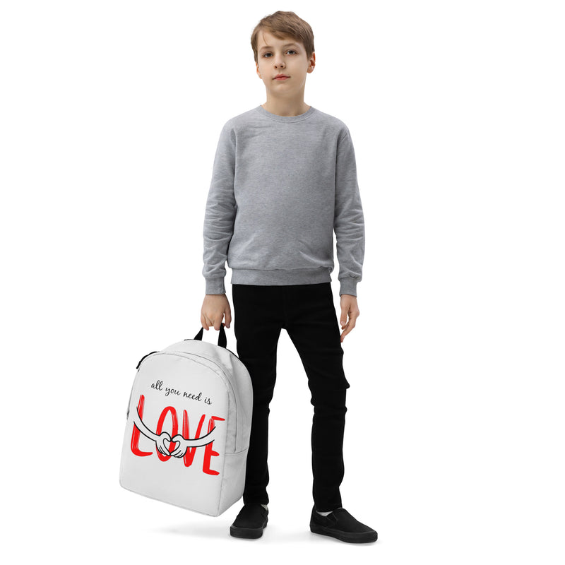 All You Need Is Love Minimalist Backpack