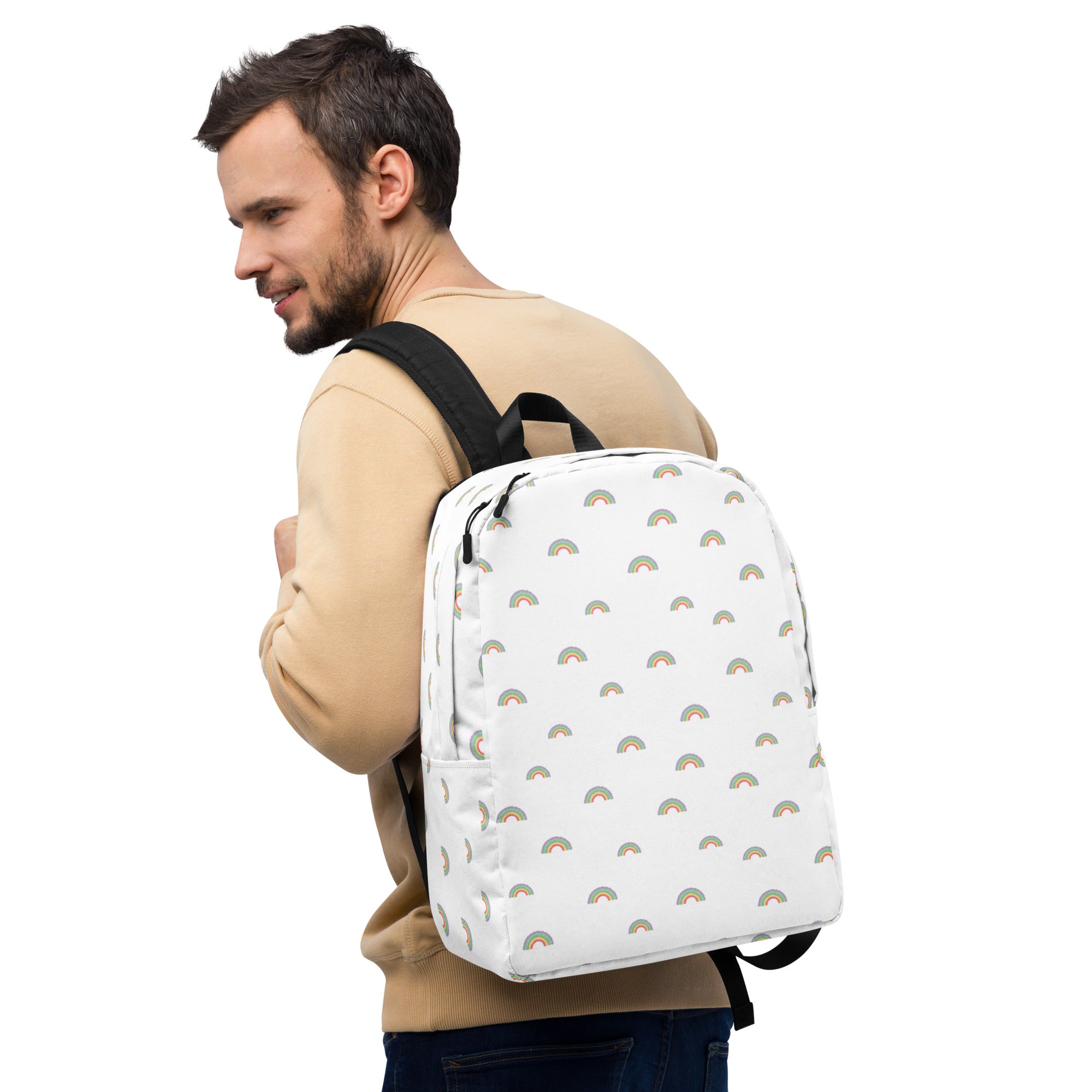 Rainbow Minimalist Backpack