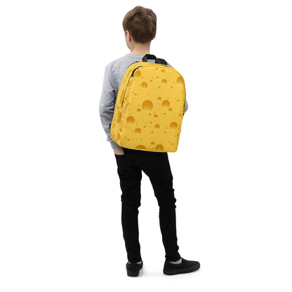 Cheese Print Minimalist Backpack