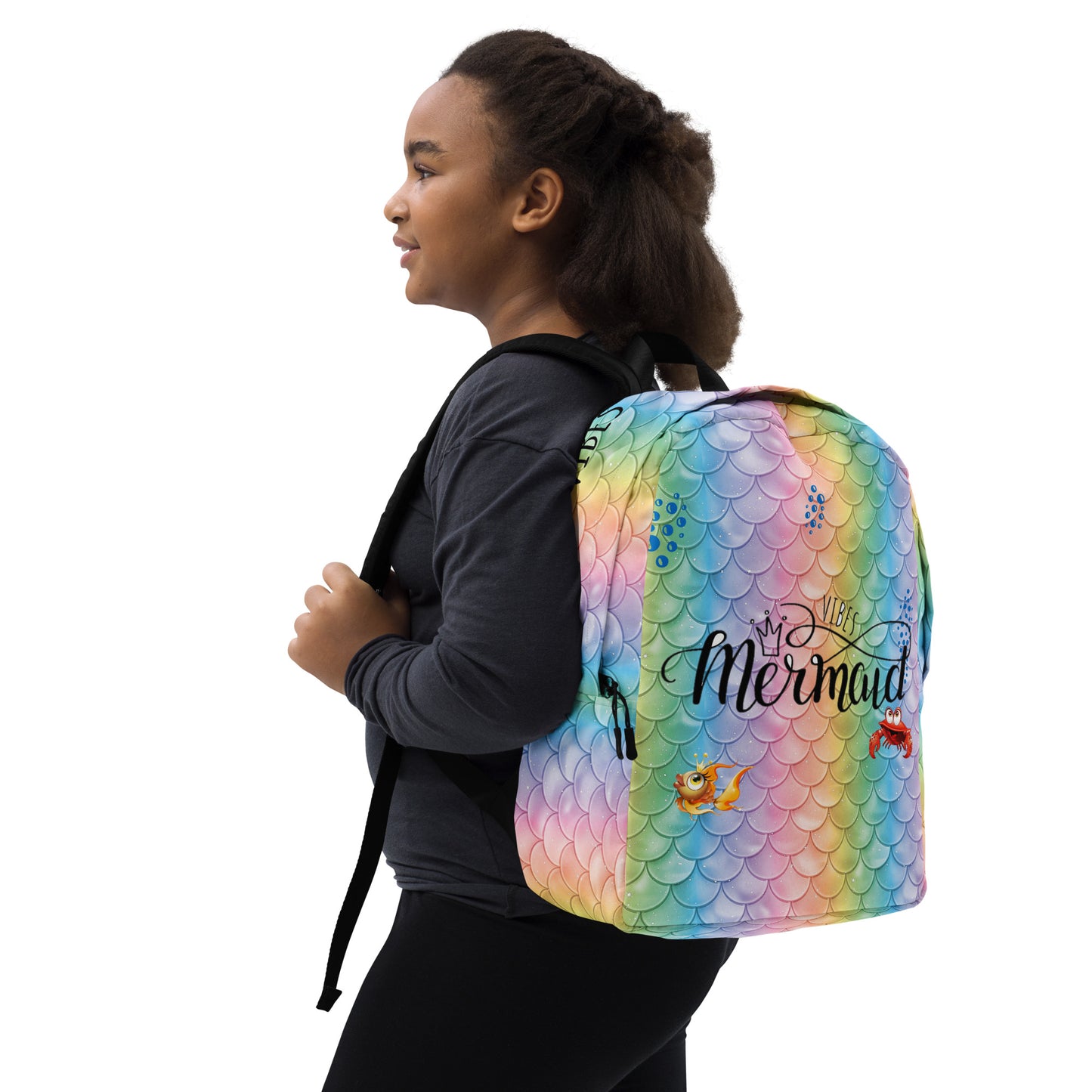 Mermaid Minimalist Backpack