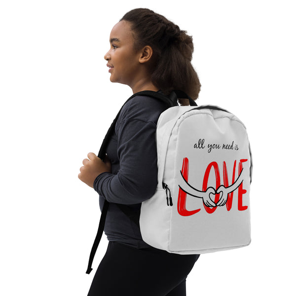 All You Need Is Love Minimalist Backpack