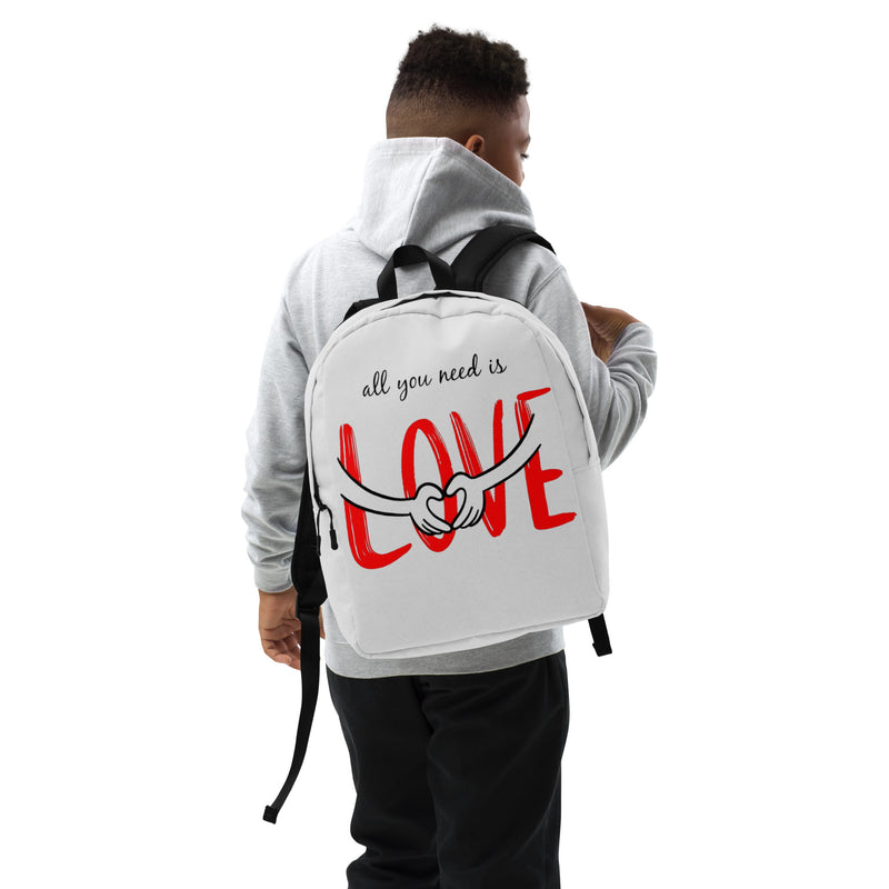 All You Need Is Love Minimalist Backpack