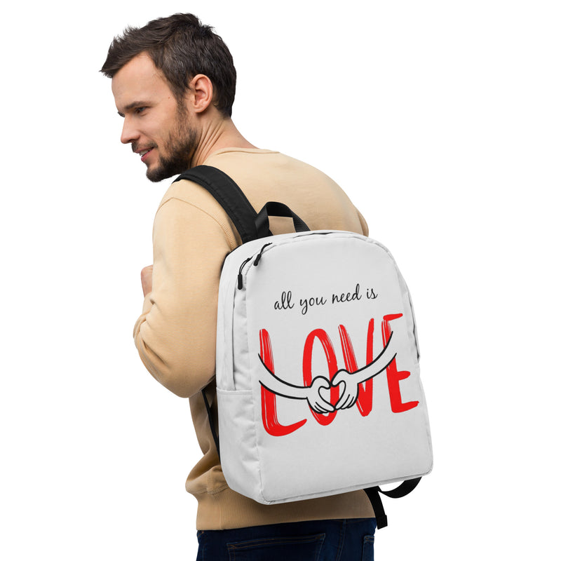 All You Need Is Love Minimalist Backpack