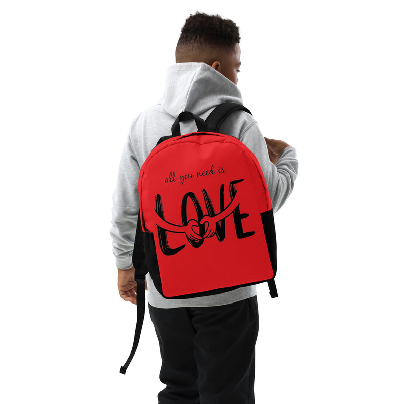 All You Need is Love Minimalist Backpack