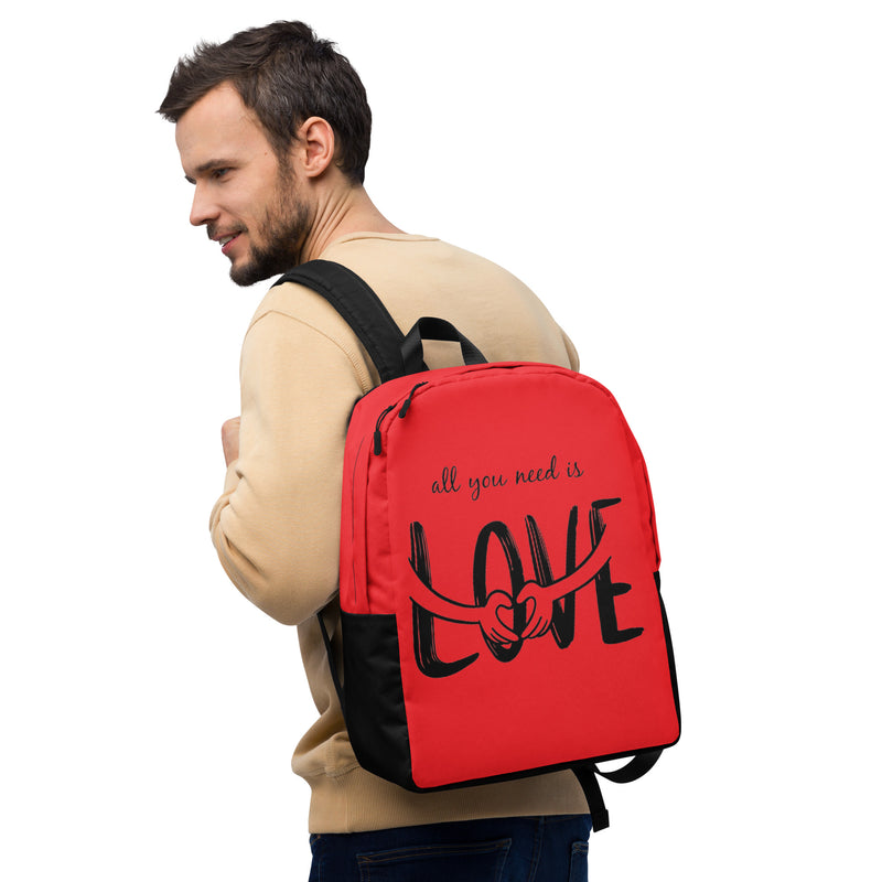 All You Need is Love Minimalist Backpack