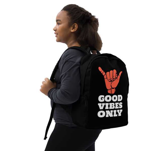 Good Vibes Minimalist Backpack