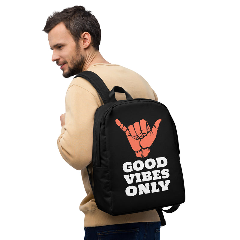 Good Vibes Minimalist Backpack