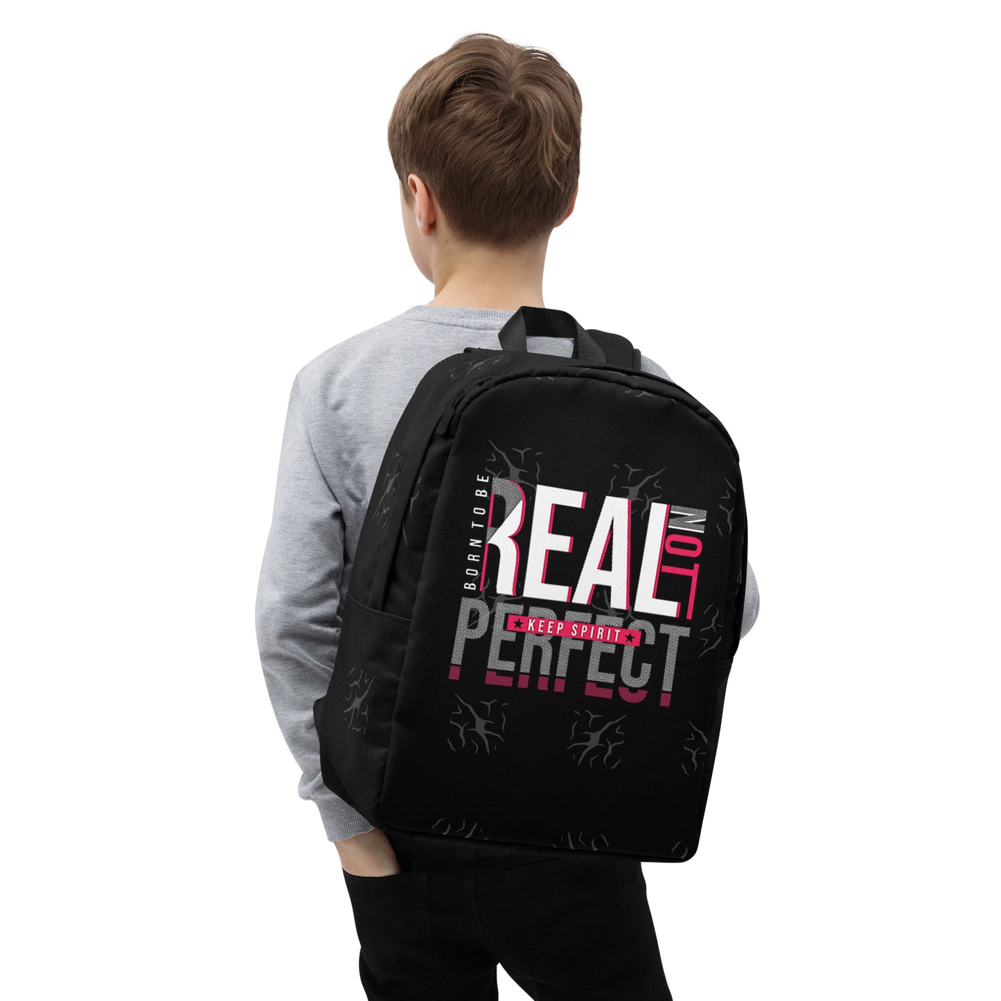 Born to be Real Minimalist Backpack