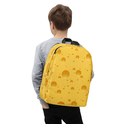 Cheese Print Minimalist Backpack