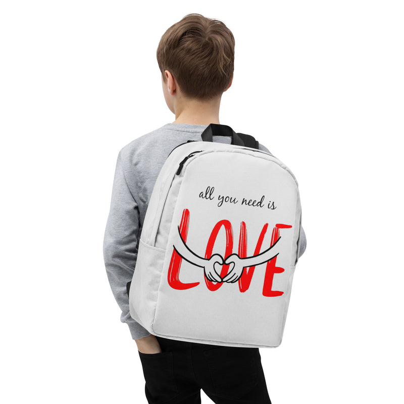 All You Need Is Love Minimalist Backpack