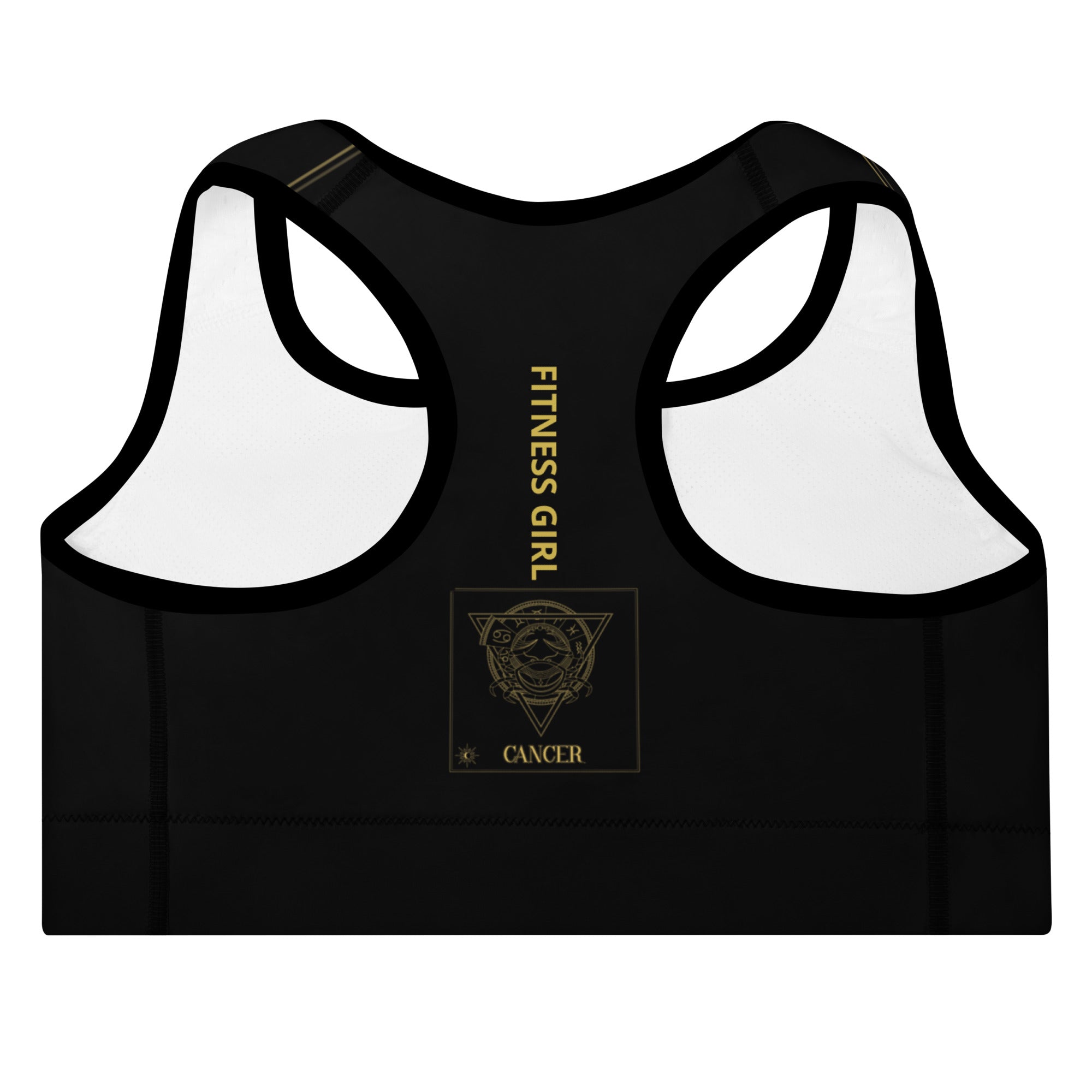 Cancer Padded Sports Bra