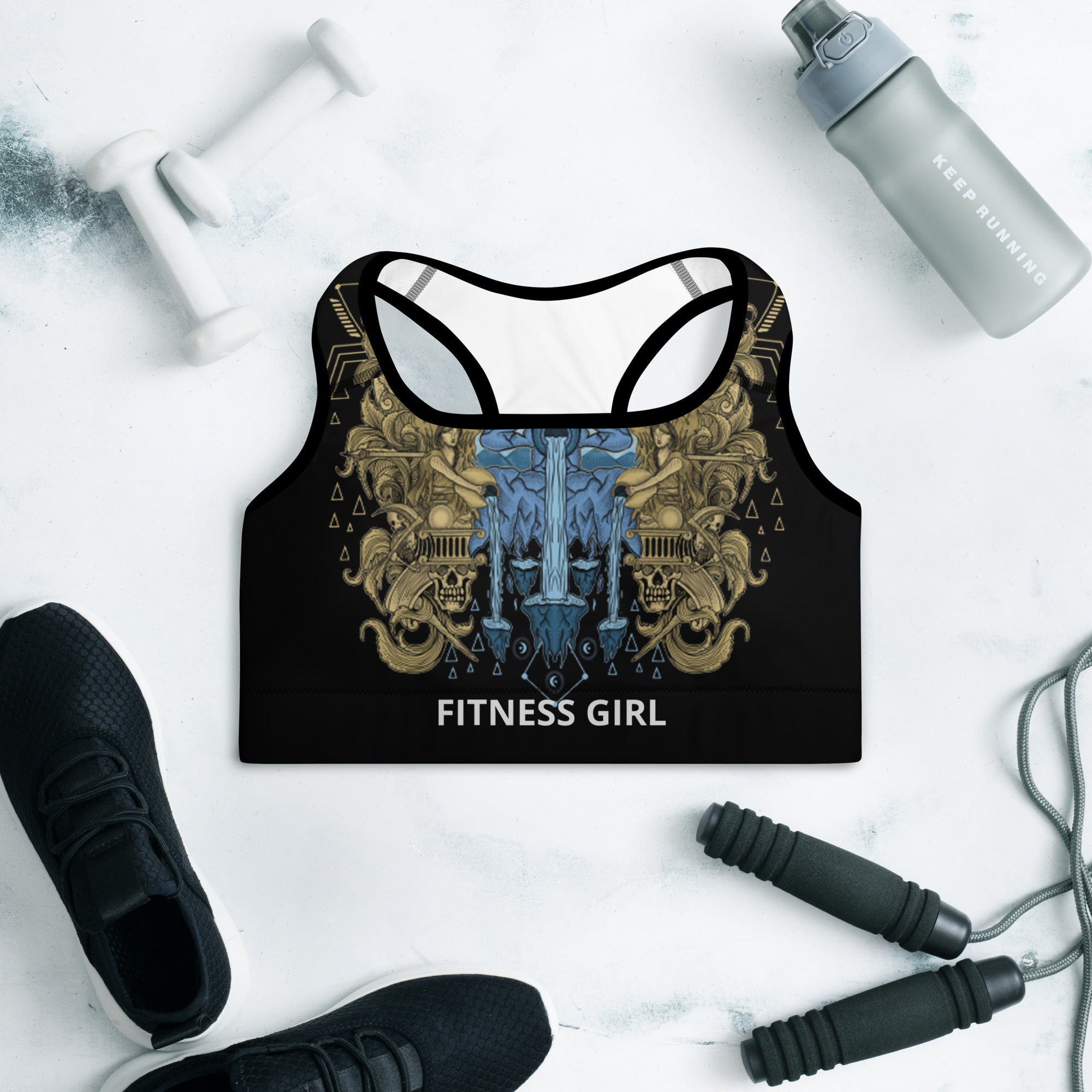 Aquarius Padded Sports Bra