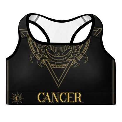 Cancer Padded Sports Bra