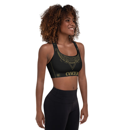 Cancer Padded Sports Bra