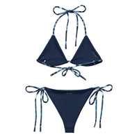 Tie Dye recycled string bikini