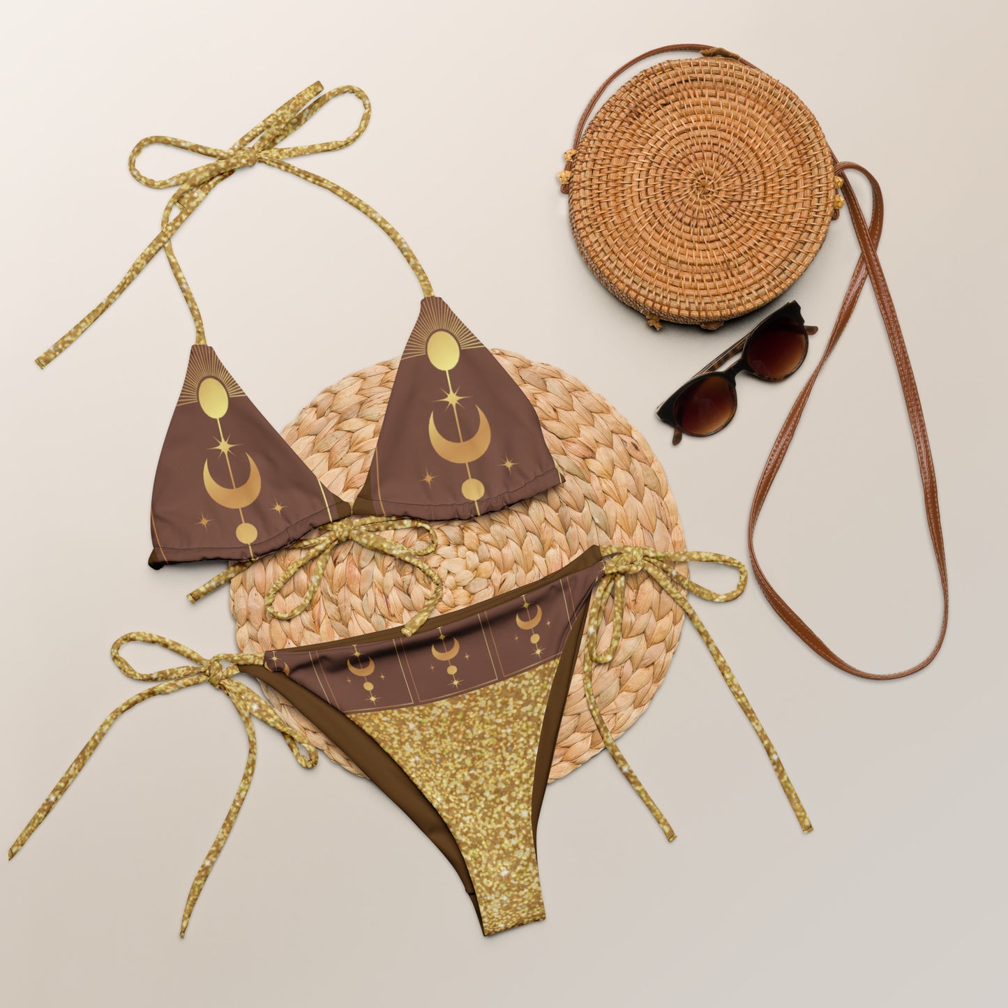 Moon Phases String Bikini