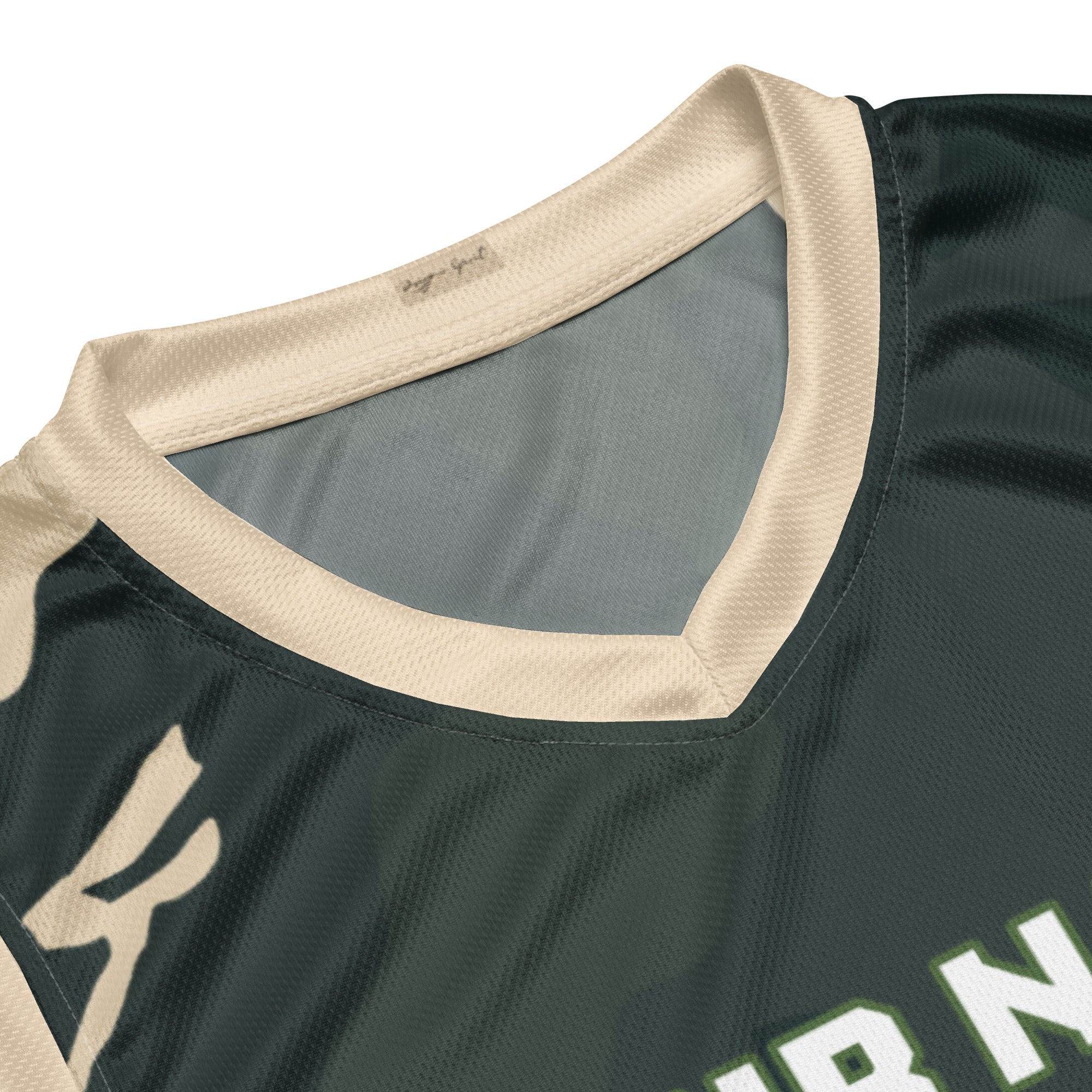 Green Camo Print Custom Basketball Jersey