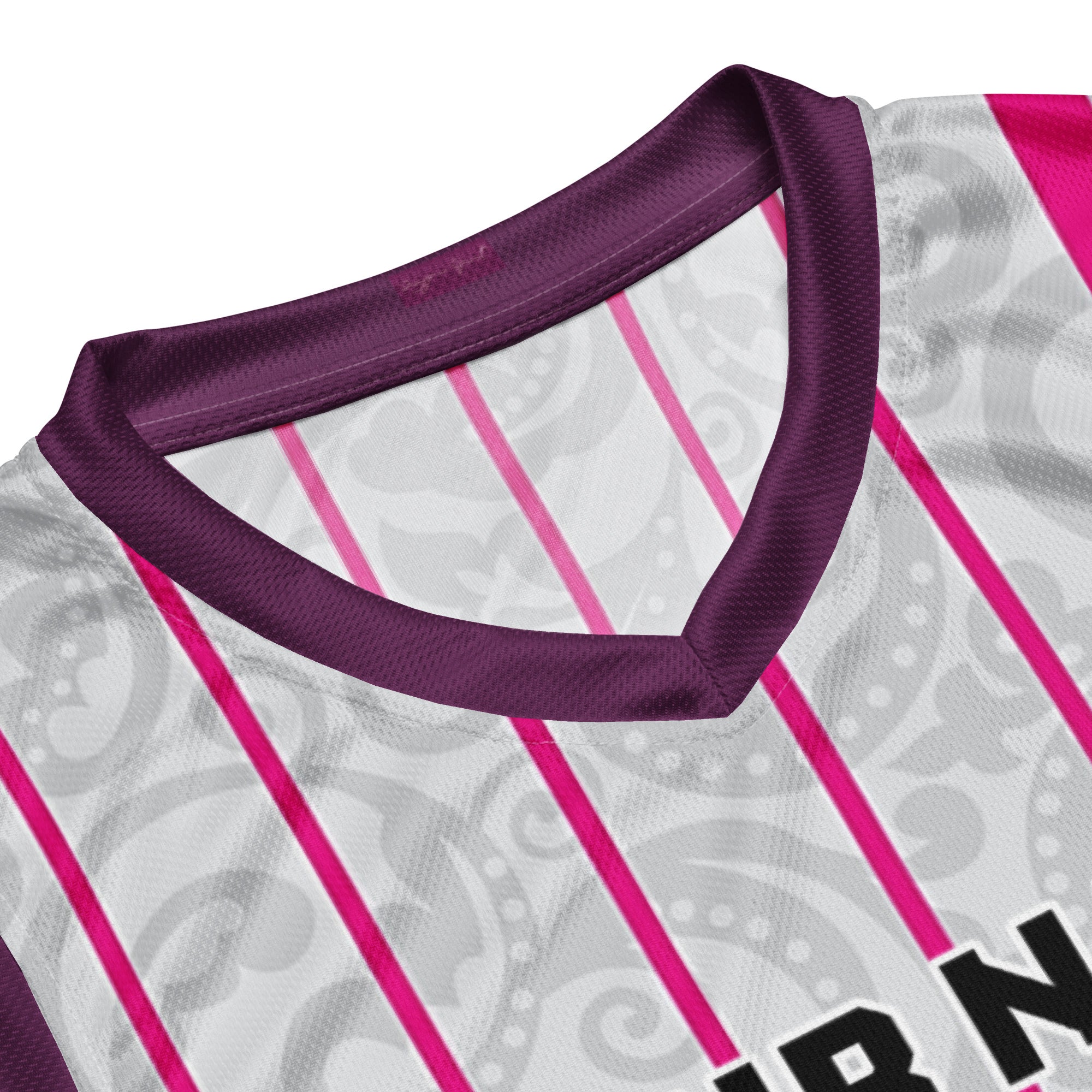 Abstract Print Custom Basketball Jersey