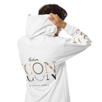 Icon Unisex zip hoodie