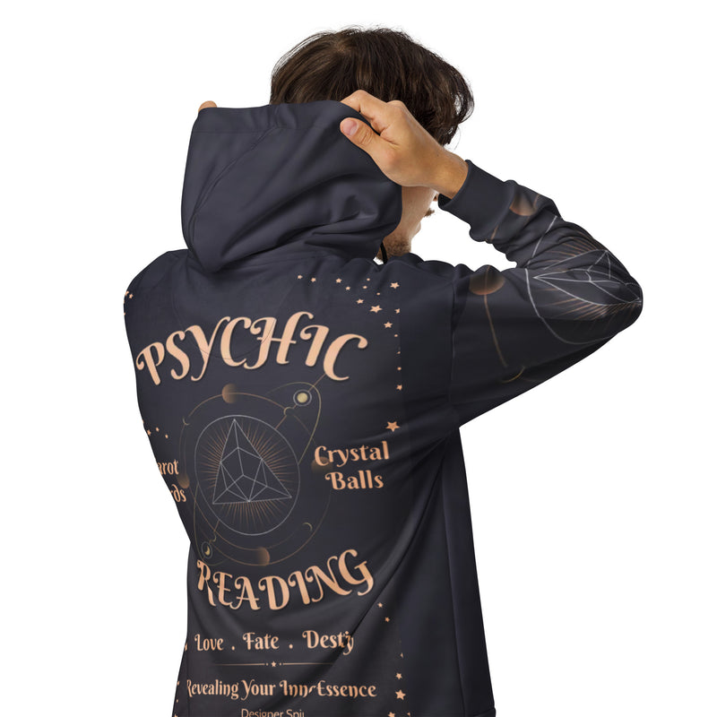 Psychic Reading Unisex zip hoodie