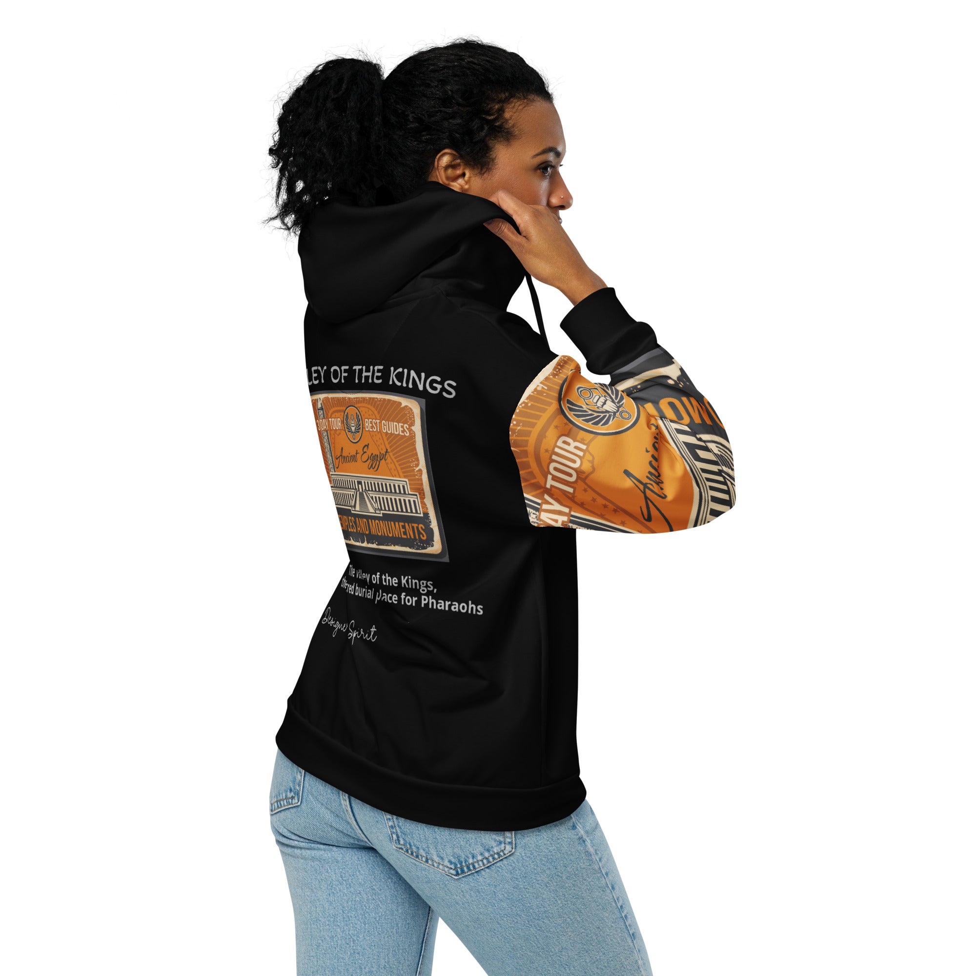 Valley of the Kings Unisex zip hoodie
