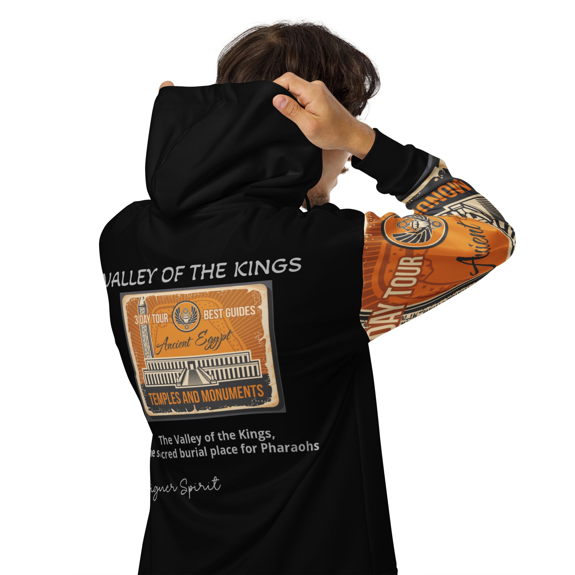 Valley of the Kings Unisex zip hoodie