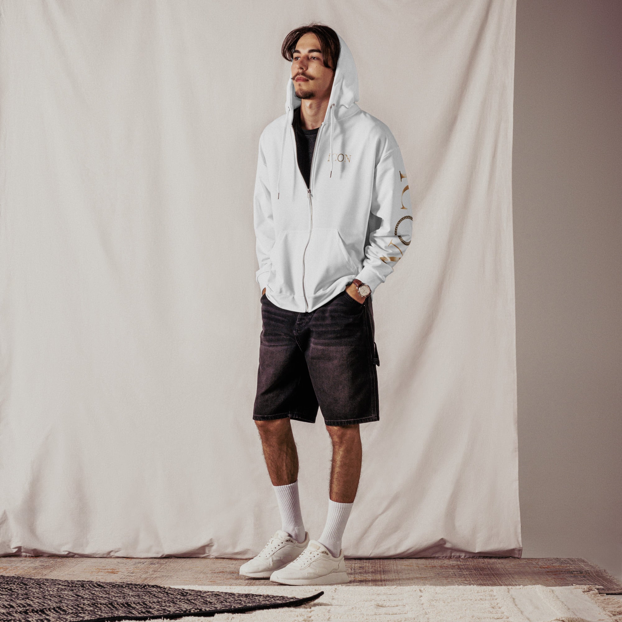 Icon Unisex zip hoodie