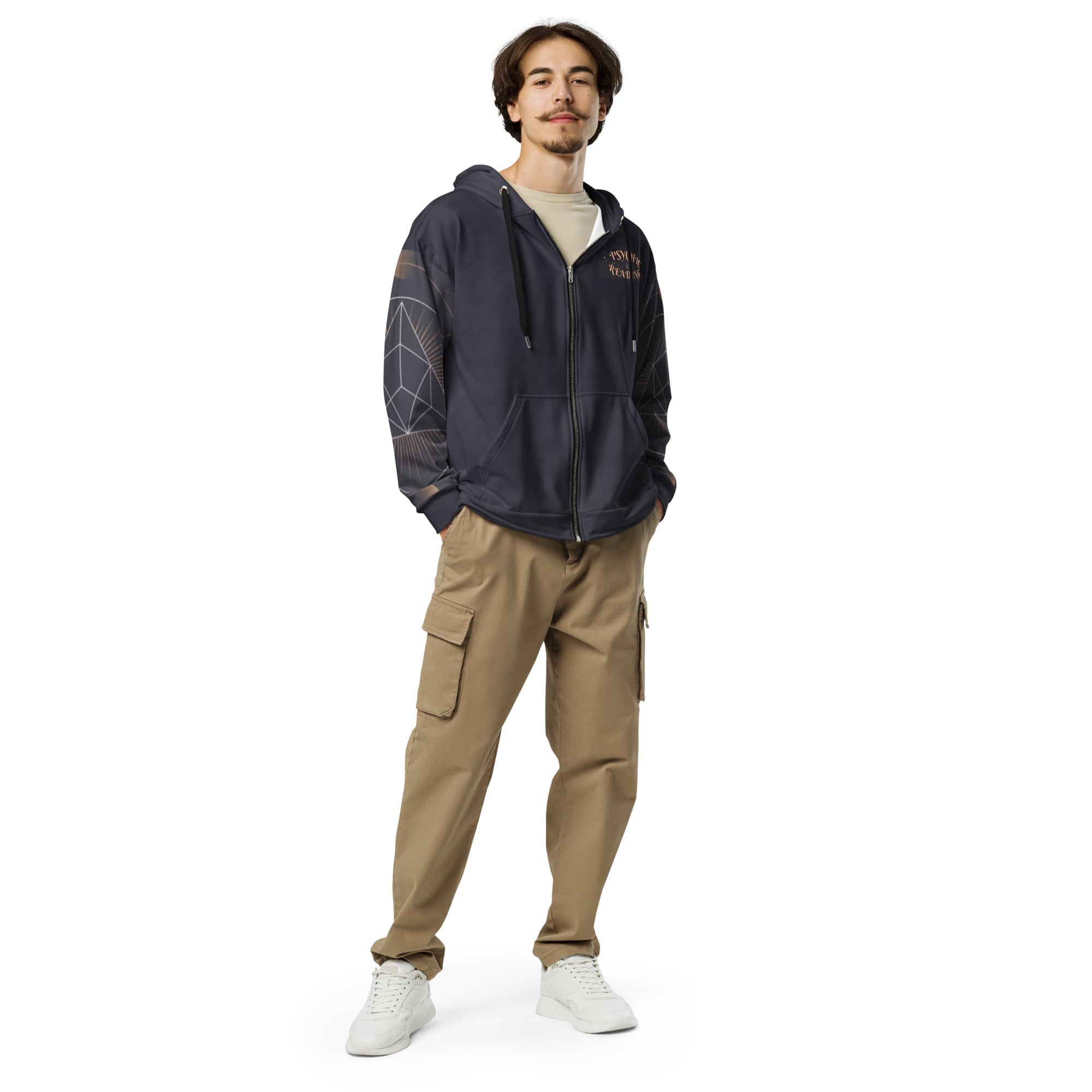 Psychic Reading Unisex zip hoodie