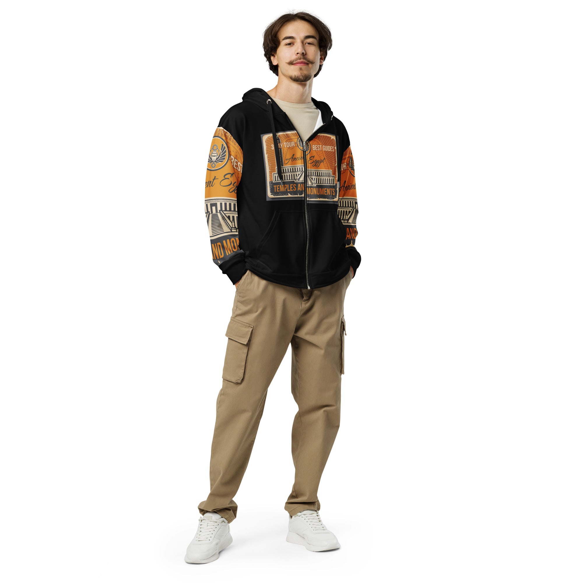 Valley of the Kings Unisex zip hoodie